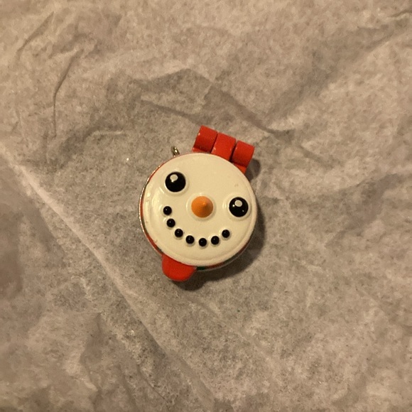 NWT Hallmark keepsake miniature waffle iron snowman adorable snowflake waffle - Picture 2 of 3